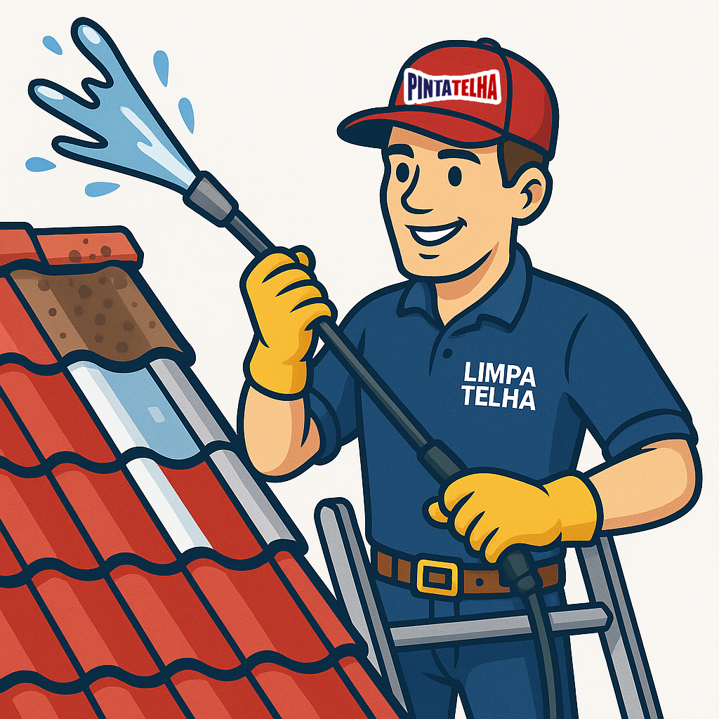 Limpeza de Telhas